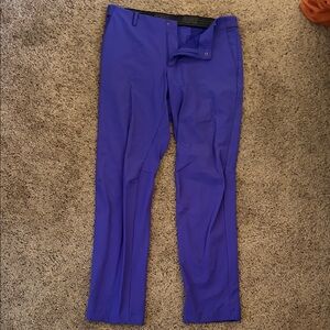 Nike Men's Vibrant Purple Dress Pants